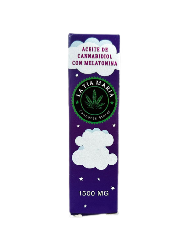 Aceite MELATONIN FORTE 10% CBD – 10ml. CBD & Melatonina