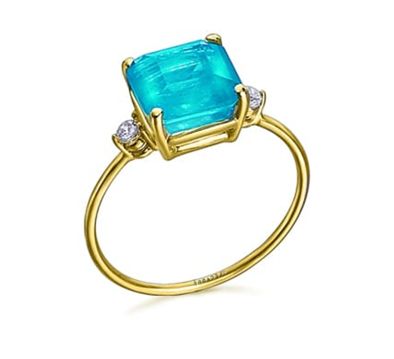 ANILLO LECARRE BLUE LOVE
