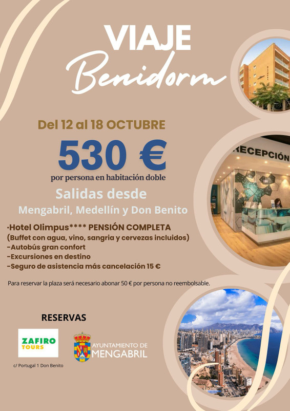 BENIDORM, AUTOBUS MAS HOTEL