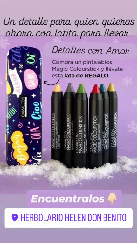 Ahora con tu Camaleón Magic latita regalo 0
