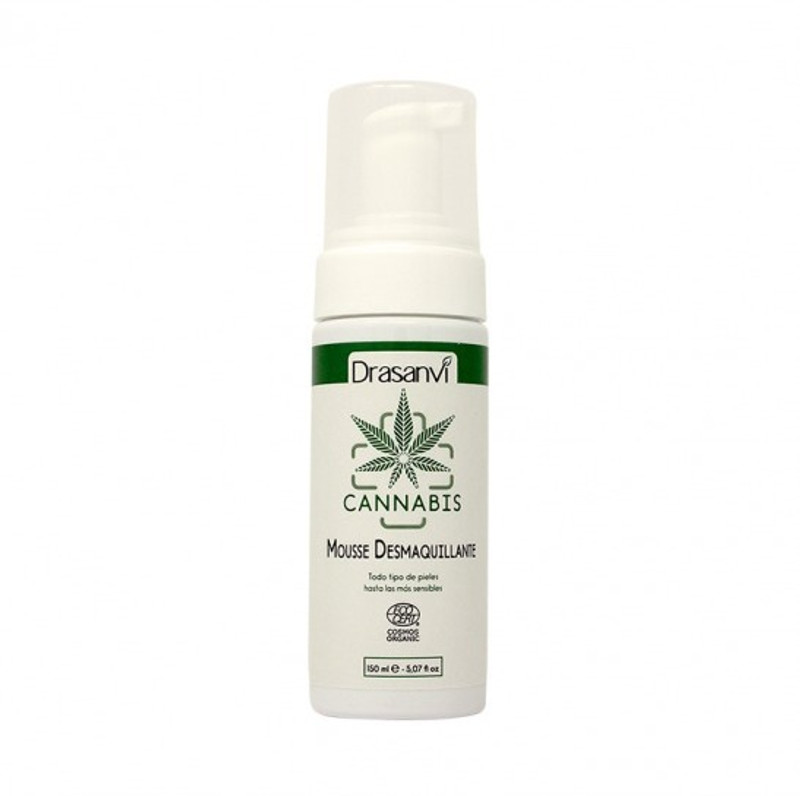 Mousse desmaquillante 150ML Cannabis