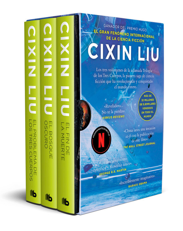 TRILOGIA DE LOS TRES CUERPOS ESTUCHE EL PROBLEMA DE TRES CU LIU, CIXIN