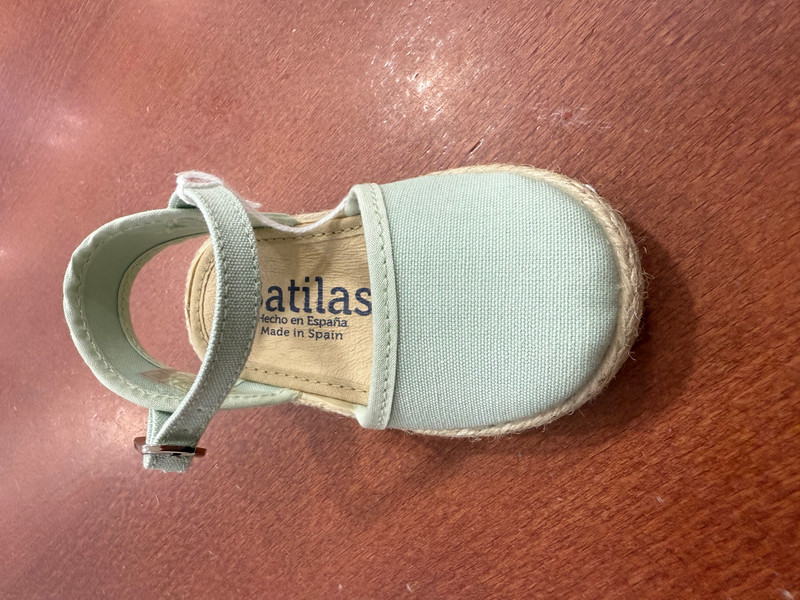 Zapatilla esparto