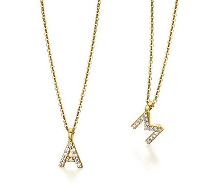 Inicial oro y diamantes