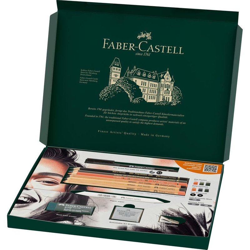 SET FABER CASTELL INICIACION TECNICAS SECAS A&G